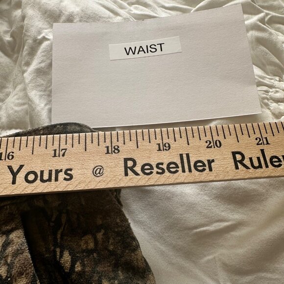 Vintage Ocoee Mens Trebark Camo Outdoor 6 Pocket Cargo Pants 38 100% Cotton - Picture 8 of 12